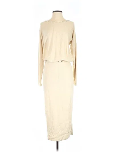 Pre-owned Siedres Casual Dress In White