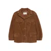 Siedres Button-up Flap-pockets Jacket In Brown