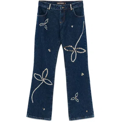 Siedres Cotton Pants In Multicolor