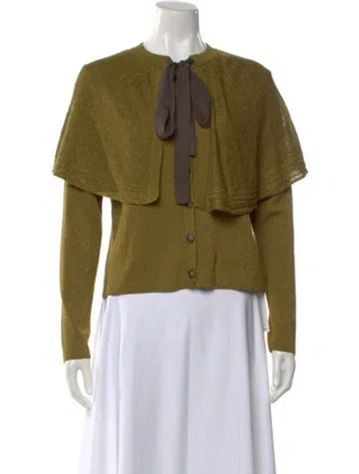 Pre-owned Siedres Crew Neck Sweater In Green