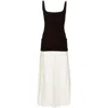 Siedres Liena Pleated Jersey-cotton Maxi Dress In Multicolor