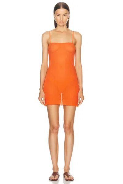 Siedres Ersa Mini Dress In Orange