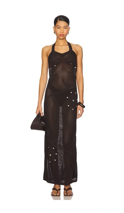 Siedres Essens Dress In Brown