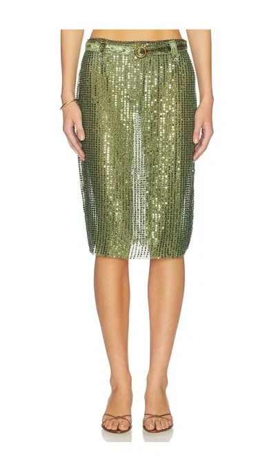 Siedres Estelle Skirt In Green