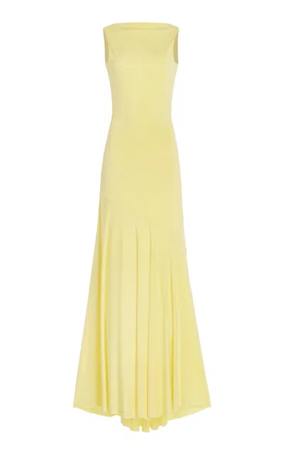 Siedres Exclusive Fens Dress In Yellow