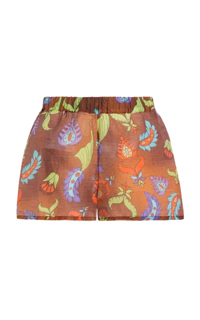 Siedres Siedrés Exclusive La Isla Shorts In Multi