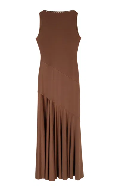 Siedres Siedrés Fens Maxi Dress In Brown
