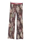 Siedres Floral-pattern Flared Trousers In Multi