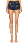 Siedres For Fwrd Mini Short In Navy