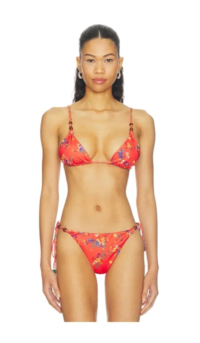 Siedres Gia Bikini Top In Multi