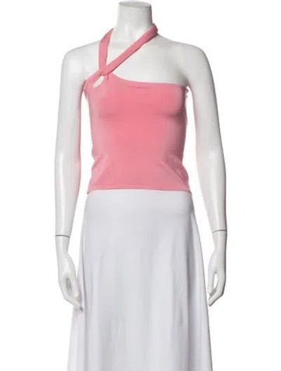Pre-owned Siedres Halterneck Sleeveless Top In Pink