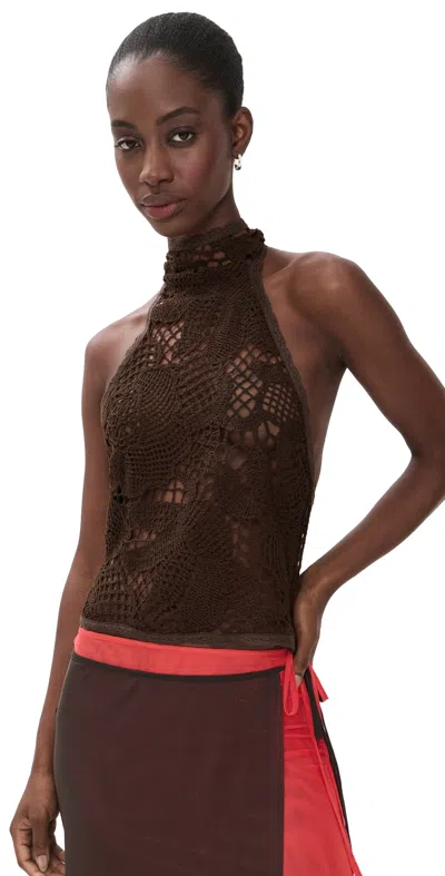 Siedres Indy Top Brown