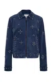 Siedres Ioaris Studded Suede Jacket