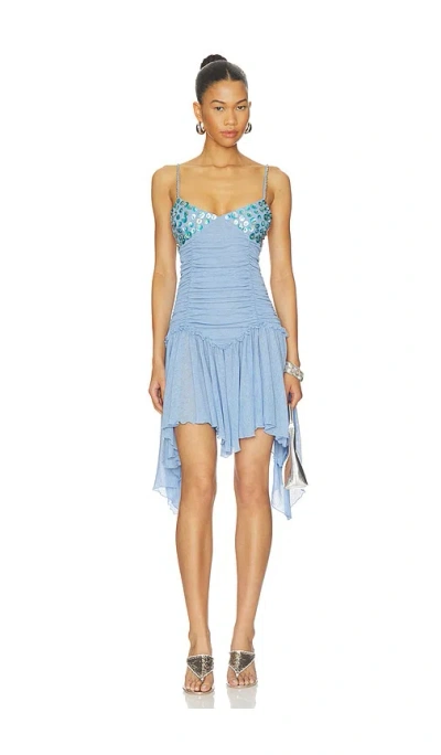 Siedres Jaz Dress In Blue