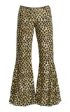 Siedres Siedrés Jeslynn Cheetah Flared Pants In Multi