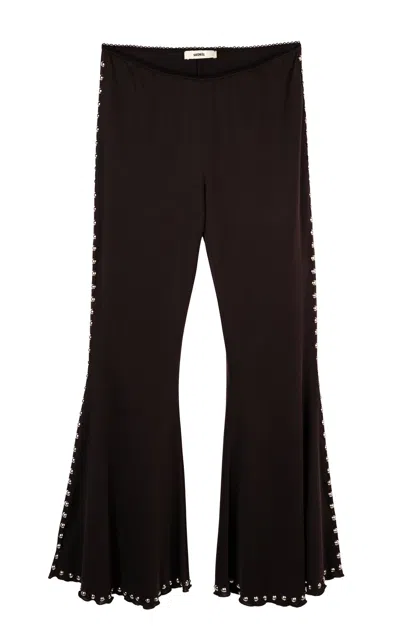 Siedres Siedrés Jeslynn Flared Pants In Brown
