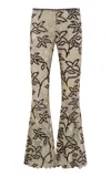 Siedres Jeslynn Floral Velvet Pants