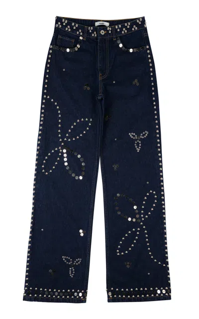 Siedres Siedrés Junie Cotton Jeans In Blue
