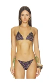 Siedres Juniper Bikini Top In Multi