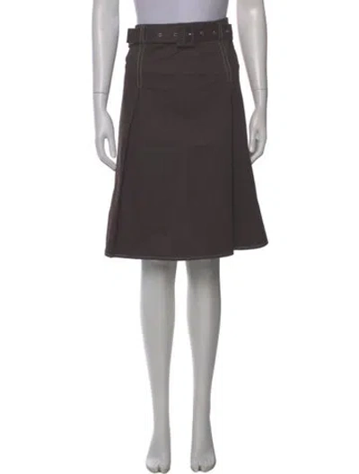 Pre-owned Siedres Knee-length Skirt W/ Tags In Gray