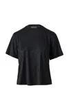 Siedres Ledus Jersey T-shirt In Black