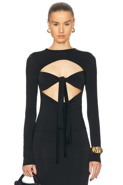 Siedres Lenna Top In Black