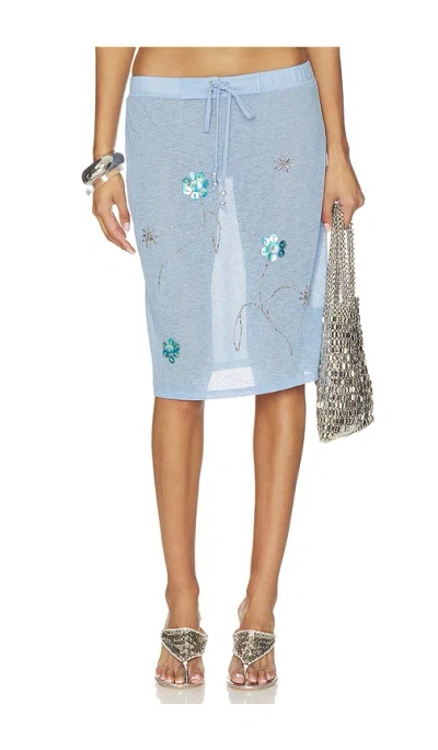Siedres Liz Skirt In Blue