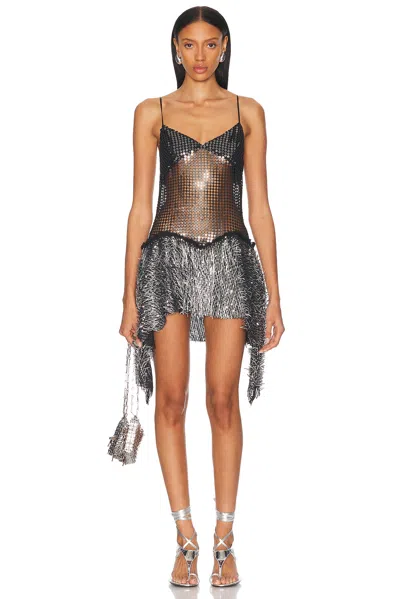 Siedres Lustina Dress In Silver
