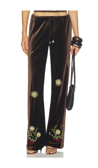 Siedres Manoce Pant In Brown