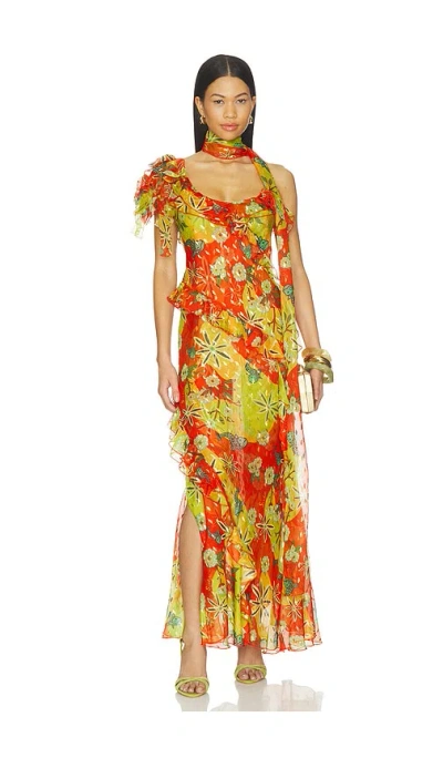 Siedres Monica Dress In Multi