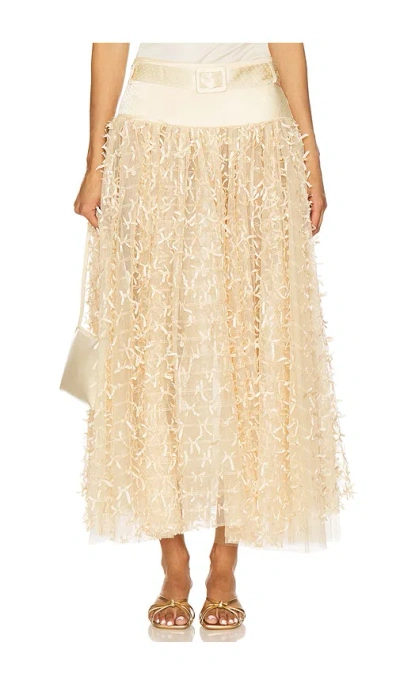 Siedres Mosean Skirt In Neutral