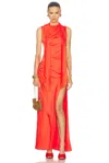 Siedres Narah Dress In Red