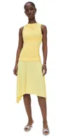 Siedres Nuina Dress Yellow In Yellow