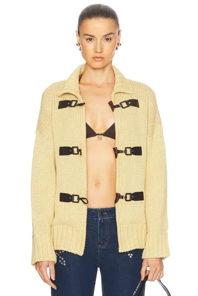 Siedres Olliie Sweater In Light Yellow