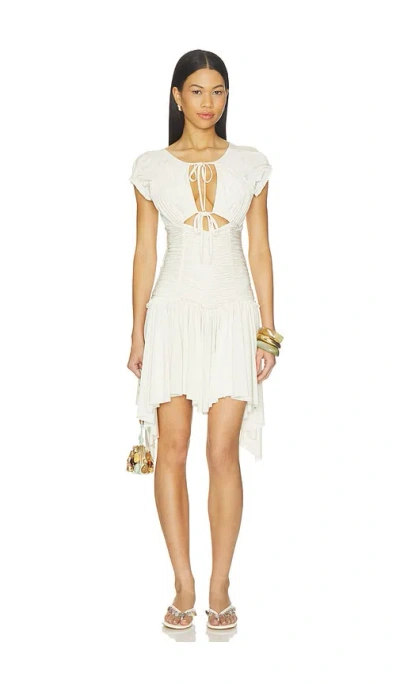 Siedres Penelope Dress In White