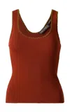 Siedres Pianza Knit Tank Top In Multi