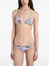 Siedres Pixelated-print Bikini In Multi