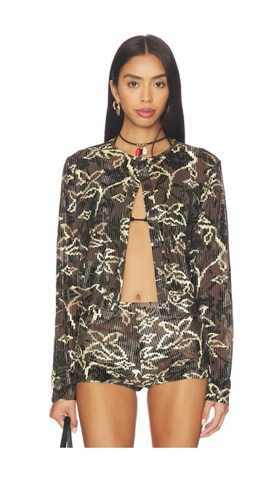 Siedres Poli Cardigan In Multi