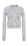 Siedres Siedrés Poli Knit Cardigan In Gray