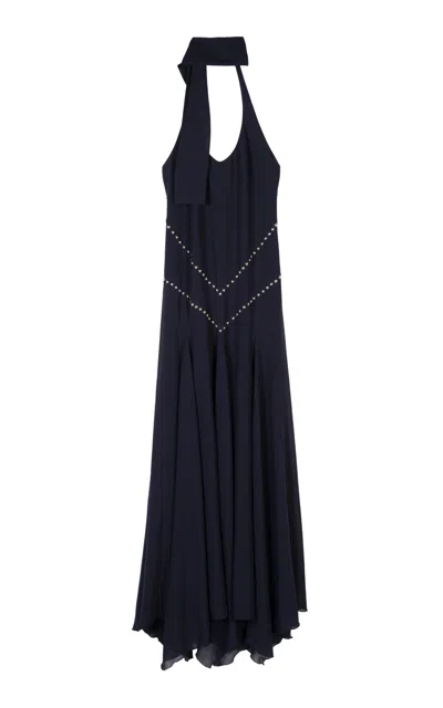 Siedres Siedrés Raye Maxi Dress In Blue