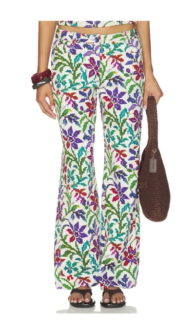 Siedres Roux Pant In White