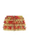 Siedres Siedrés Ruby Ruffled Mini Skirt In Multi