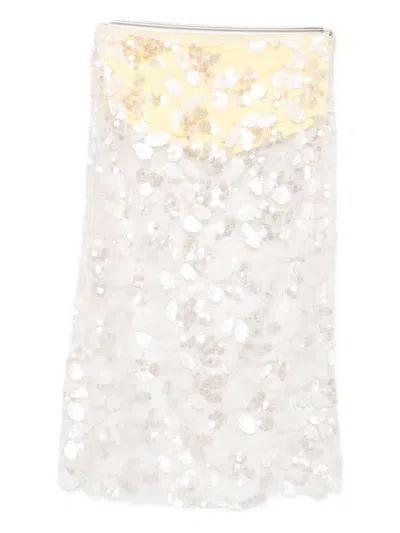 Siedres Sequin-embellished Skirt In Multi