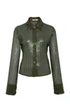 Siedres Sezanne Sheer Sequined Top