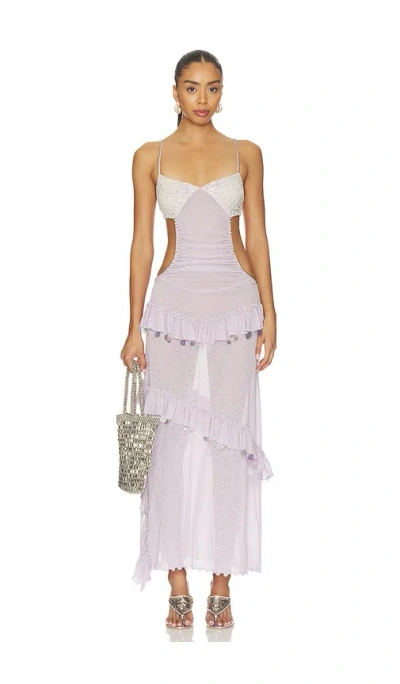 Siedres Signe Dress In Lilac