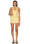 Siedres Sigrid Dress In Yellow