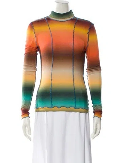Pre-owned Siedres Striped Crew Neck Sweater In Multi