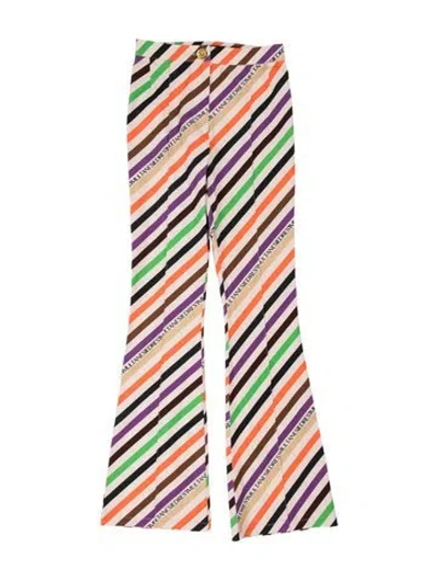 Pre-owned Siedres Striped Flared Pants W/ Tags In Multicolor