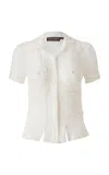 Siedres Suen Lace Shirt In White