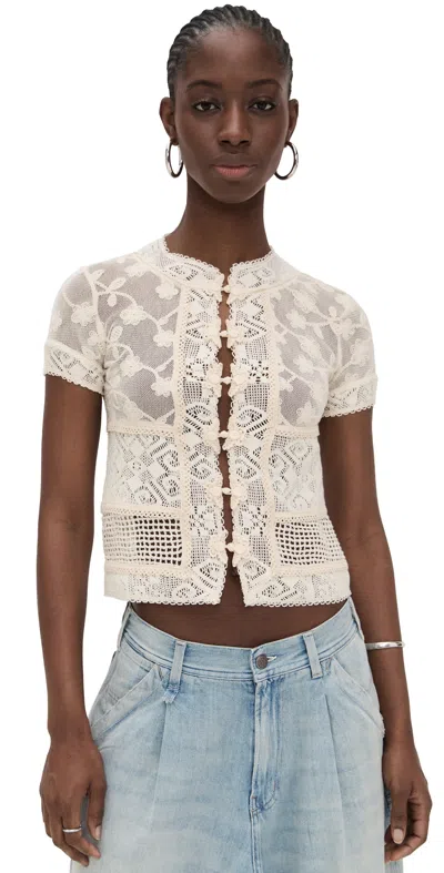 Siedres Syrine Top Ecru